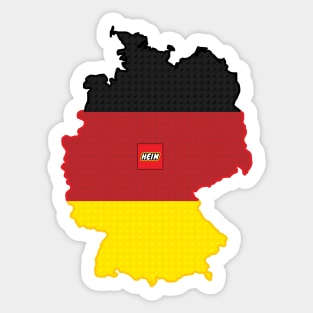 Germany Heim Sticker
